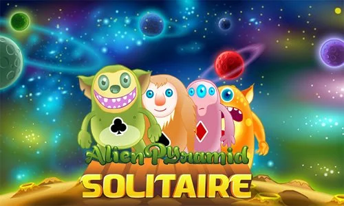 Alien Pyramid Solitaire